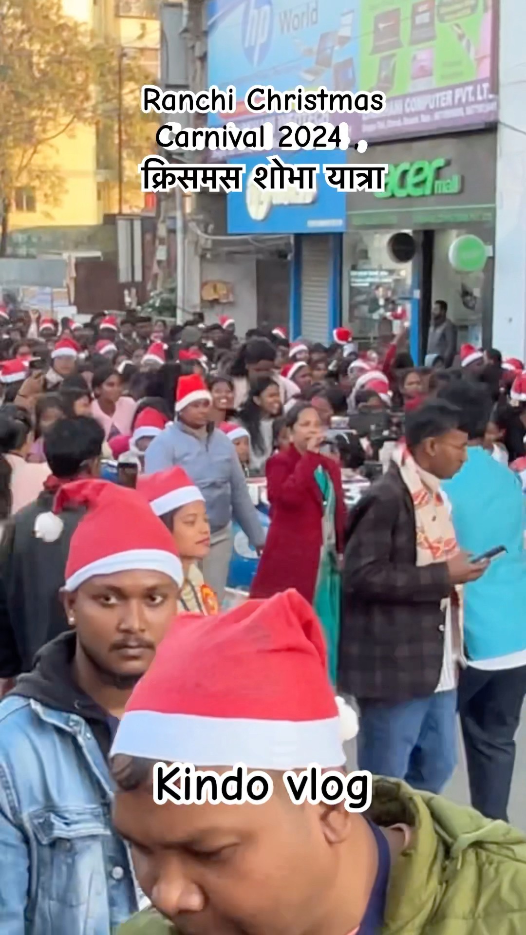 Ranchi Christmas Carnival 2024 , क्रिसमस शोभा यात्रा/video146